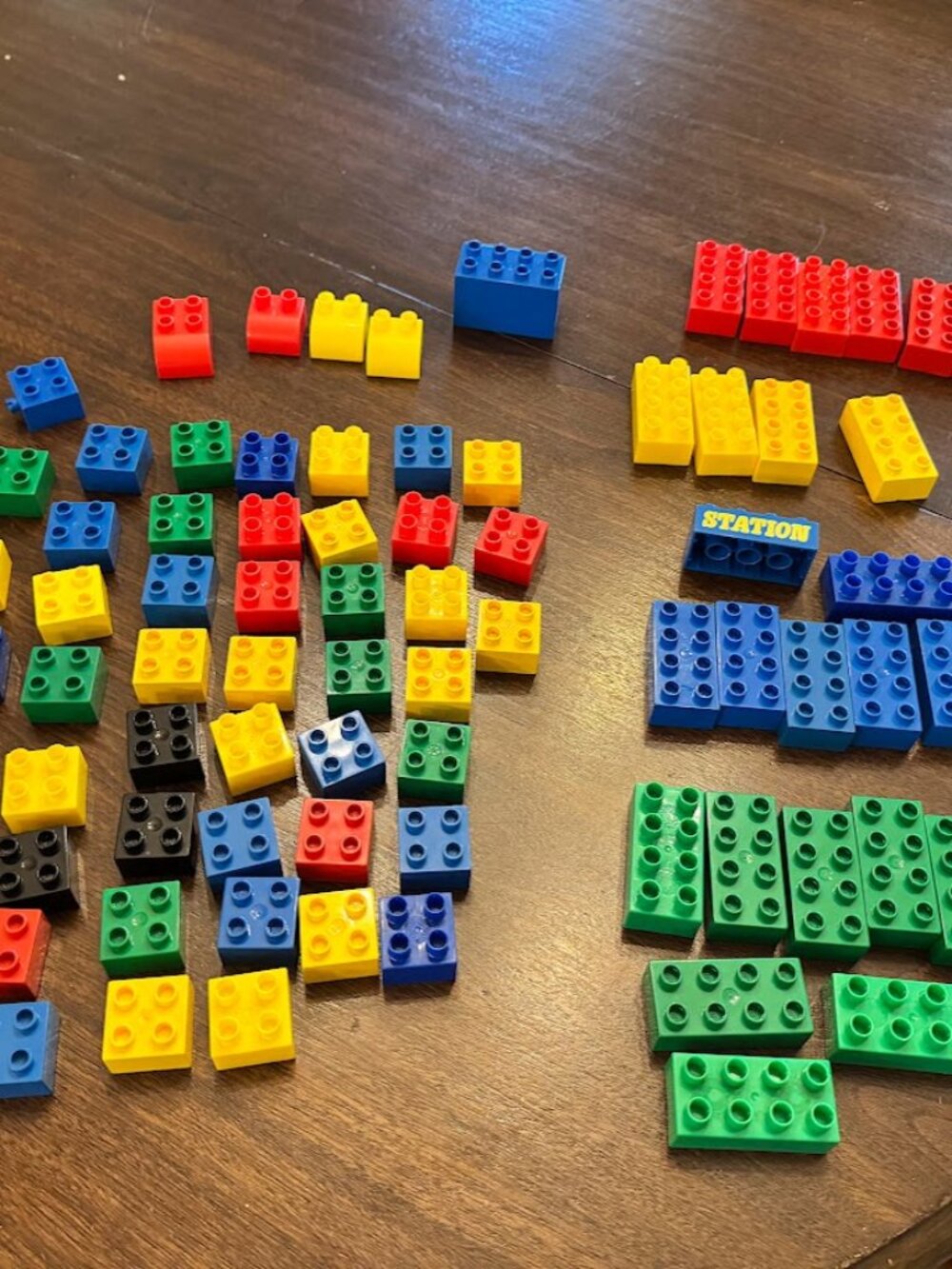 Assorted Lot of Duplo Blocks